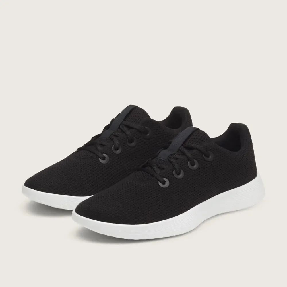 Allbirds Tree Runner Go Womens Natural Black Sneakers Size 7